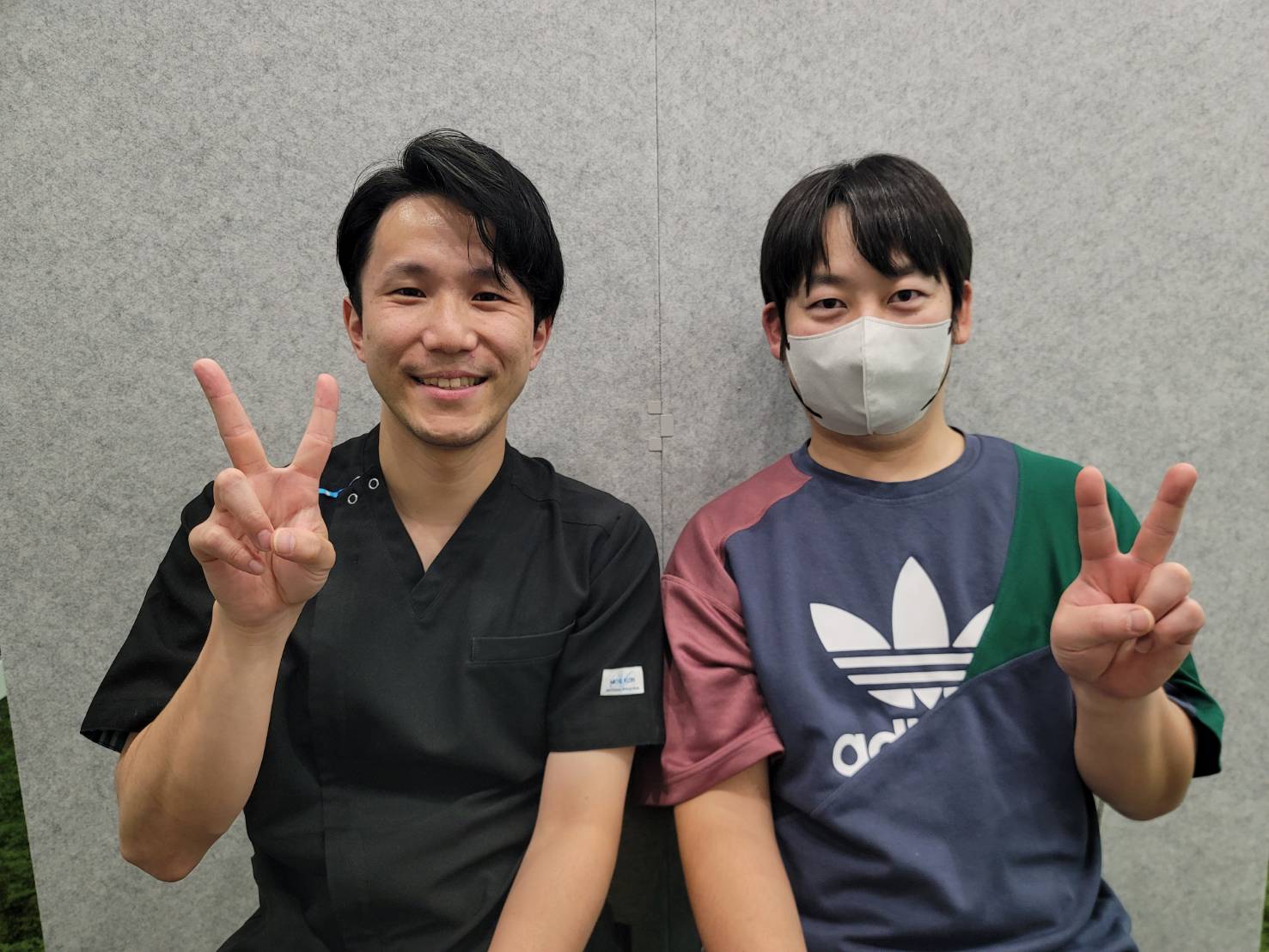 腰痛症例の施術変化