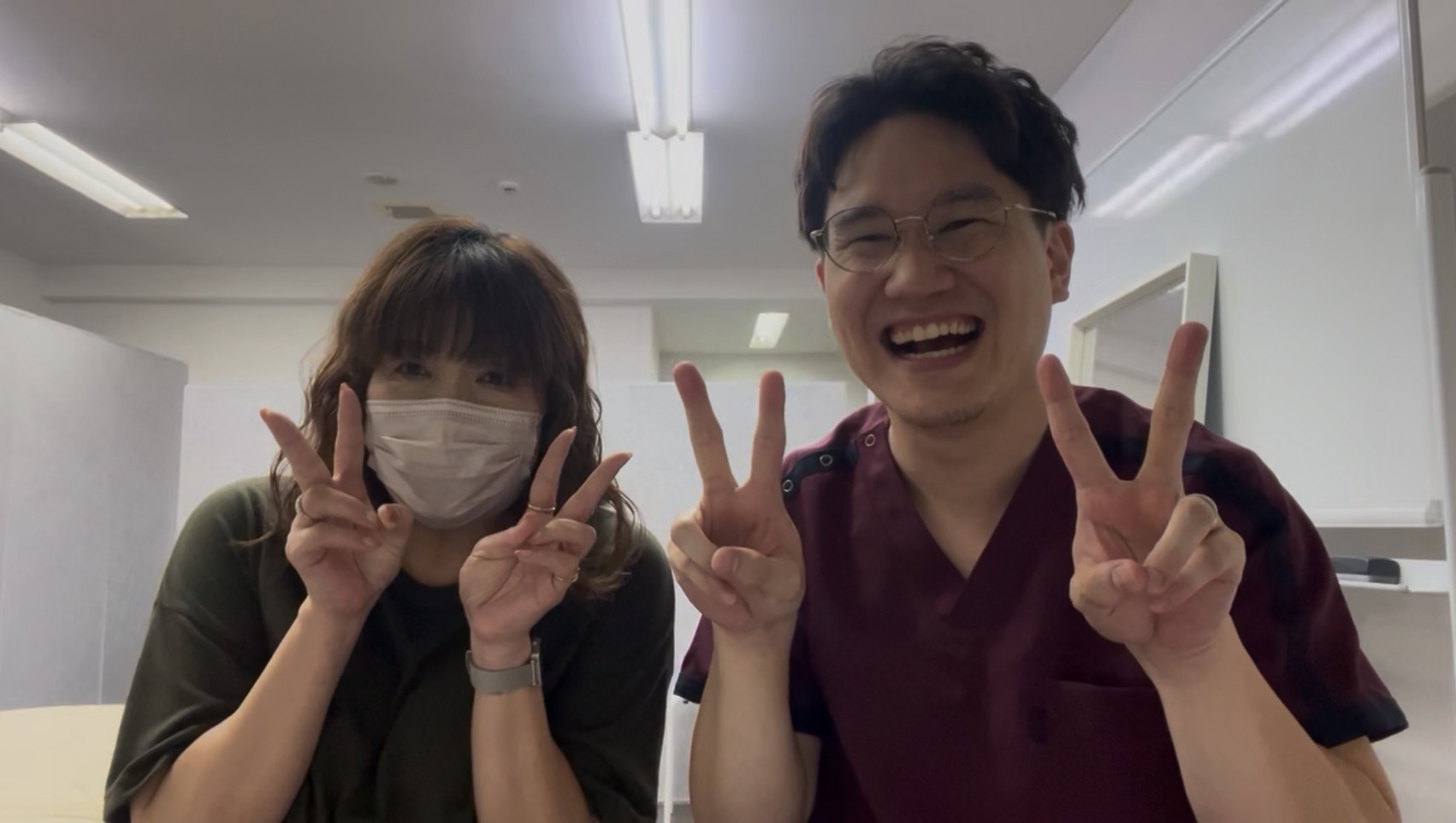 骨盤バランス症例の施術変化