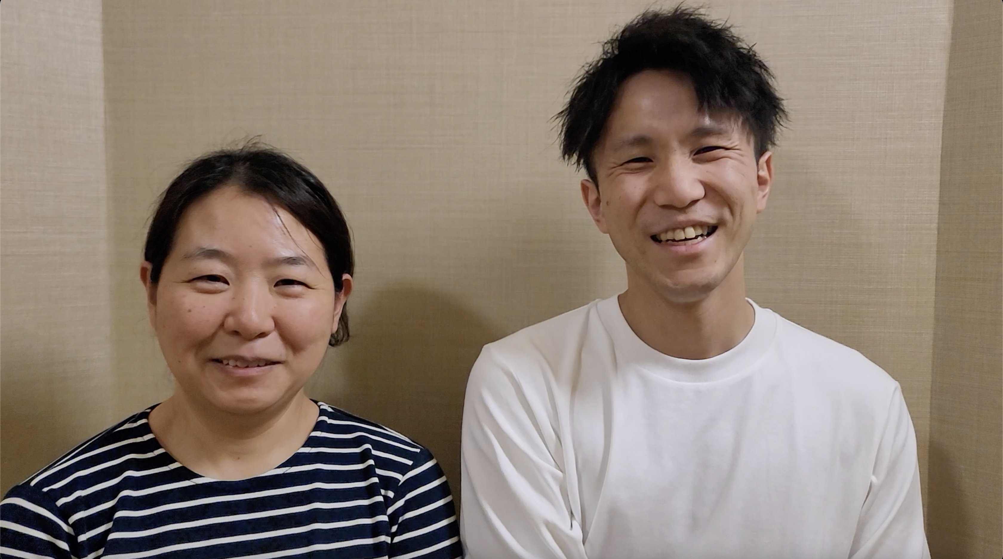 巻き肩症例の施術変化