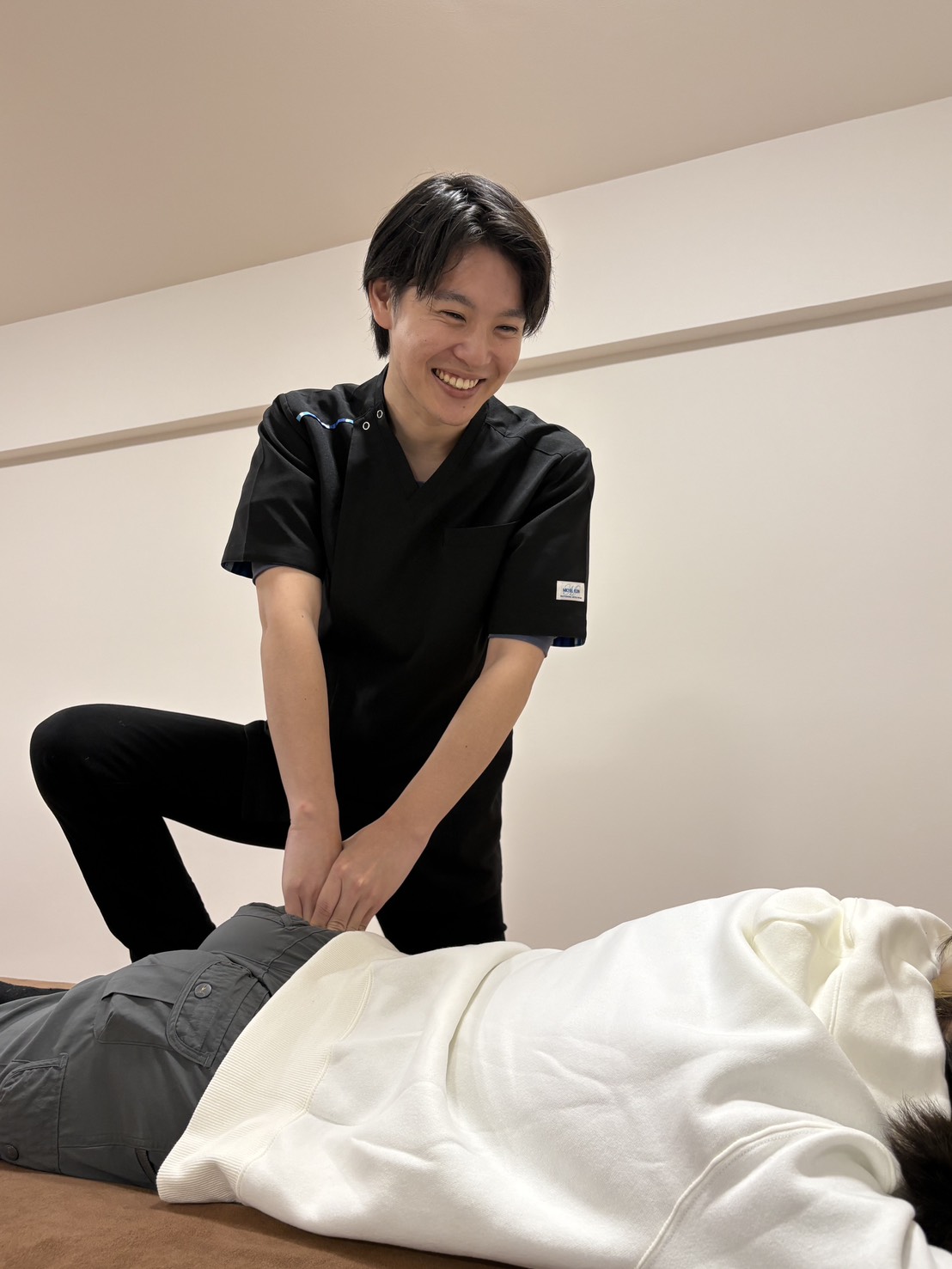 痛みの少ない施術のイメージ